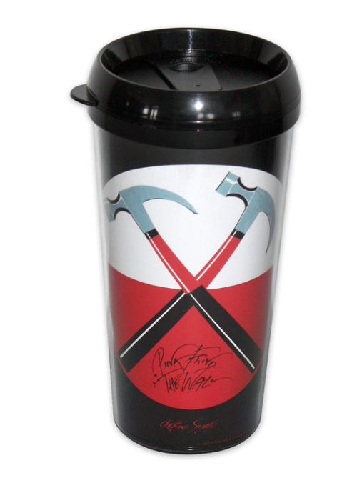 Pink Floyd Travel Mug The Wall Hammers Logo schw
