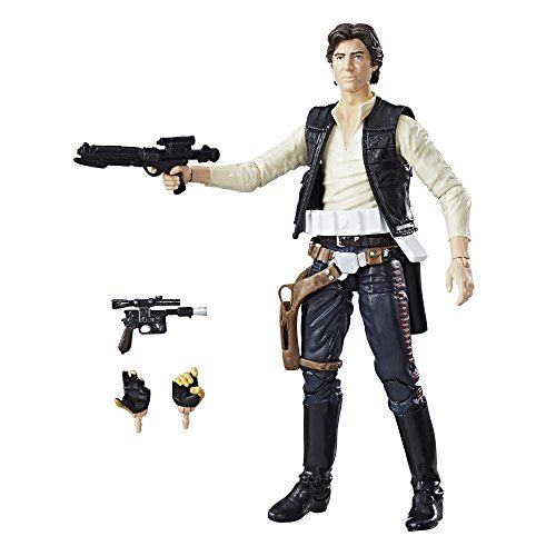 Figurine Han Solo 6 pouces Star Wars de la série Black Series, 40e anniversaire