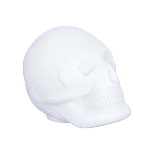 Bigben Lumin'us Skull - Luidspreker - voor draagbaar gebruik - draadloos - Bluetooth - transparant