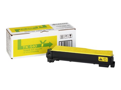 Kyocera TK 540Y - Geel - origineel - tonercartridge - voor FS-C5100DN, C5100DN/KL3