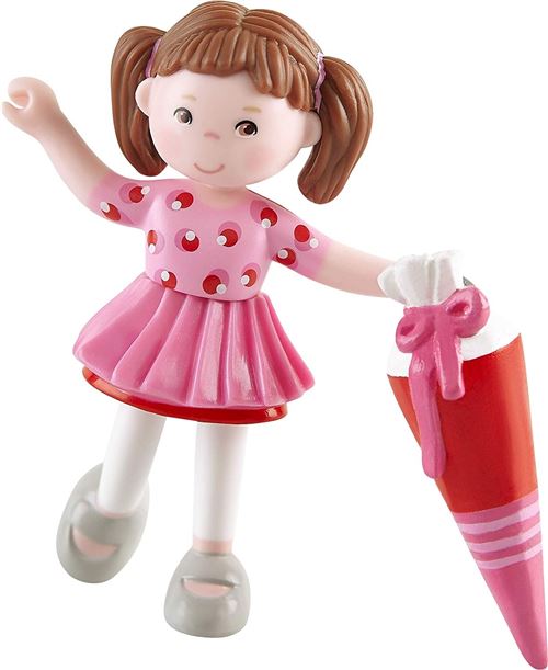 Little Friends poupée maison Arianede poupée 12 cm rose/rouge