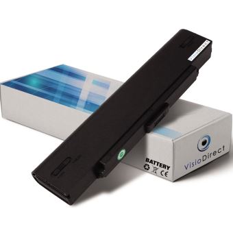 Batterie pour SONY Vaio VGN-AR600 VGN-AR605 VGN-AR605E 1.1V 4400mAh ordinateur portable -VISIODIRECT- - 1