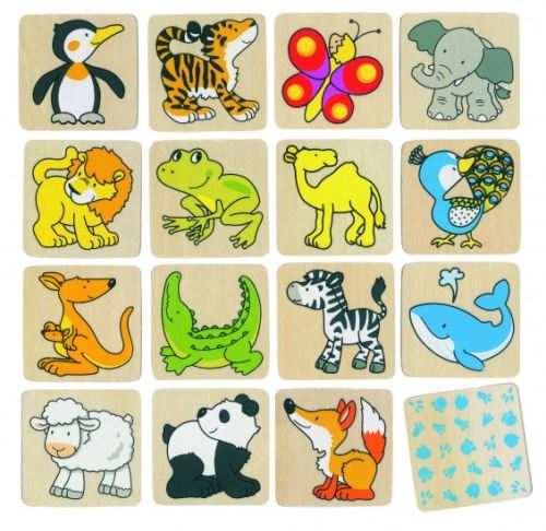 Goki Wooden Memo Animals - Image 3