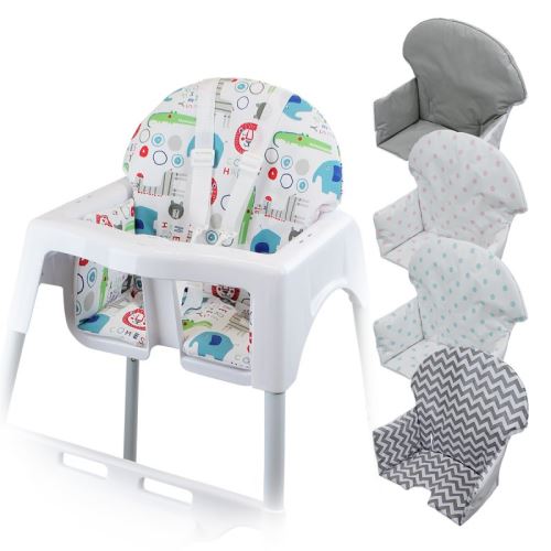 Housse d'assise pour chaise haute bébé enfant gamme Délice - Jungle