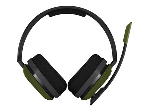 ASTRO A10 - Call of Duty - koptelefoon - over oor - met bekabeling - 3,5 mm-stekker - grijs, groen