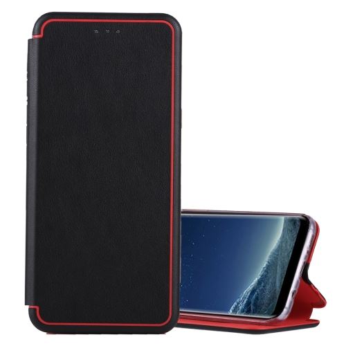 Galaxy S8 + / G955 Housse Etui Cuir PU Ultra Fin Noir ALS52538