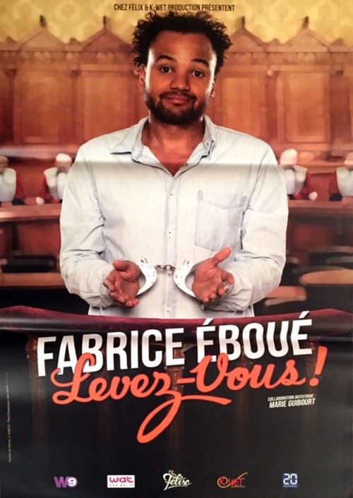 Fabrice Eboué - 80x120 cm - AFFICHE / POSTER