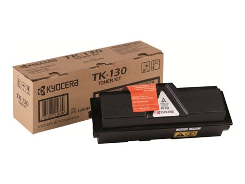 Kyocera TK 130 - Zwart - origineel - tonercartridge - voor Kyocera FS-1028, FS-1128; FS-1300, 1350