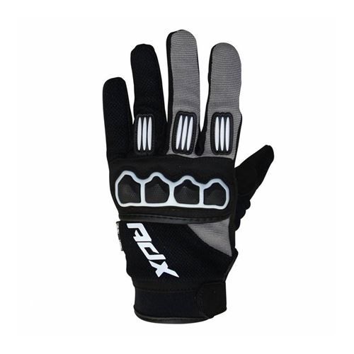 Gants cross adx town noir-gris t10 (l) (homologue en 13594:2015)