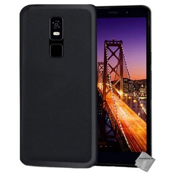 Housse Etui Coque Pochette Silicone Gel Fine Pour Logicom Le Prime Film Ecran Noir Htdmobiles