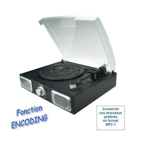 Inovalley Td11 Platine Vinyle Disque Numérique Usb