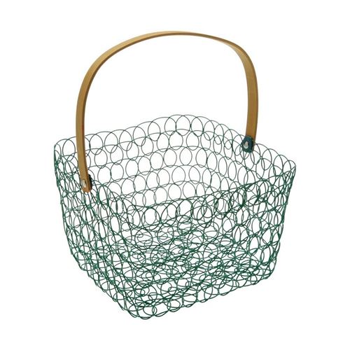 Versa - Coupe à fruits carrée fil métallique 24 cm