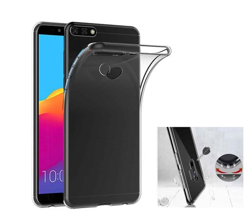 Coque antichocs huawei y7 2018,honor 7c transparent