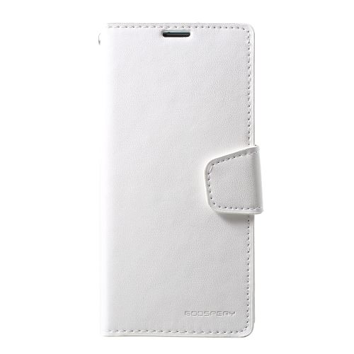 Etui en PU journal sonate blanc pour votre Samsung Galaxy S10