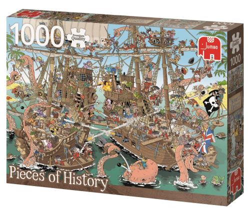 Jumbo Pcs of History Pirates 1000 pièces du puzzle