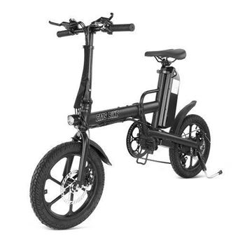 Velo Electrique Pliant Cms Bike F16 Plus Noir Pliable 16 250w Batterie Amovible 13ah Velos Achat Prix Fnac