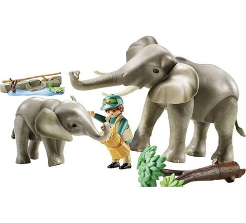 Gros Lot Playmobil Animaux – Chevaux, Singes, éléphant, Cygne, Hérisson – Figurines Occasion