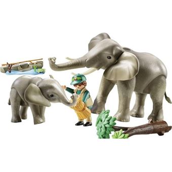 Playmobil Family Fun 70324 Refuge pour éléphants