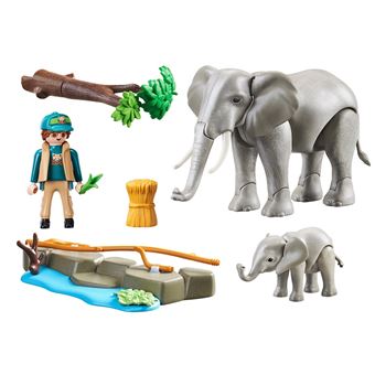Playmobil Family Fun 70324 Refuge pour éléphants