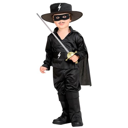 Déguisement bandit masqué complet - 2/3 ans