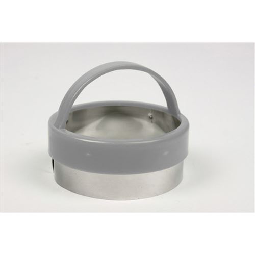 3 moules à cookie en inox - Gris