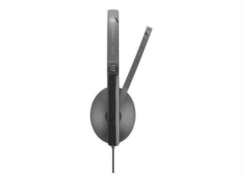 EPOS I SENNHEISER ADAPT SC 135 USB-C - Koptelefoon - op oor - met bekabeling - 3,5 mm-stekker, USB-C - zwart