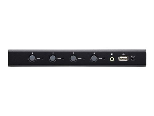 ATEN CS724KM Commutateur USB sans Fil KM 4 Ports Noir