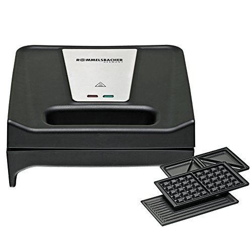 Appareil à croque et grill 3 en 1 multifonction ROMMELSBACHER SWG 700