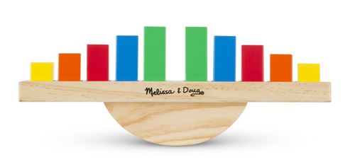 Melissa & Doug jeu d'équilibre arc-en-13 pièces