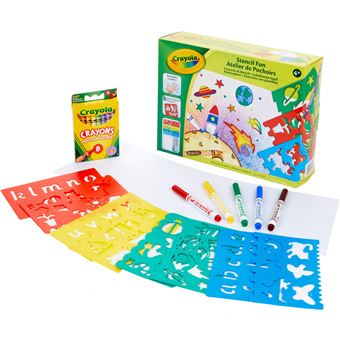 CRAYOLA  CRAYOLA ATELIER DE POCHOIRS****