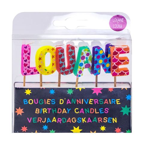 Bougies D Anniversaire Prenoms Louane Et Louna Achat Prix Fnac Bougies D Anniversaire Prenoms Louane Et Louna Achat Prix Fnac