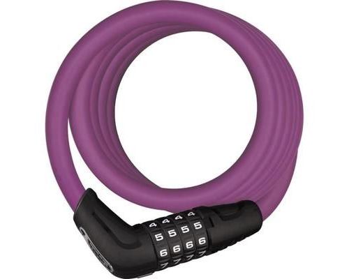 ABUS Numero Combo Color - Kabelslot Spiraalkabel - 5510C/180PK - Roze