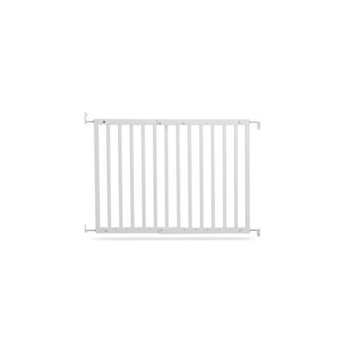 GEUTHER Barriere extensible en Hetre coloris blanc pour porte et escalier - Reglable : 63,5 - 105,5 cm
