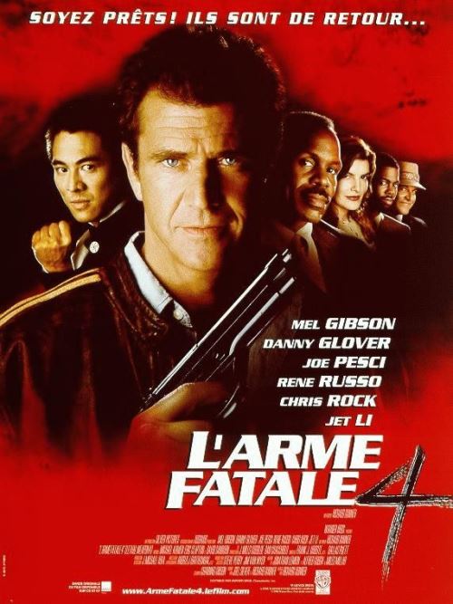 L'Arme Fatale IV AFFICHE CINEMA ORIGINALE