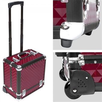Malette Trolley Valise Esthetique Coiffure Maquillage Pro Bordeaux