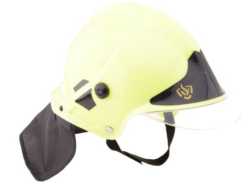 Johntoy version deluxe casque feu allemand jaune