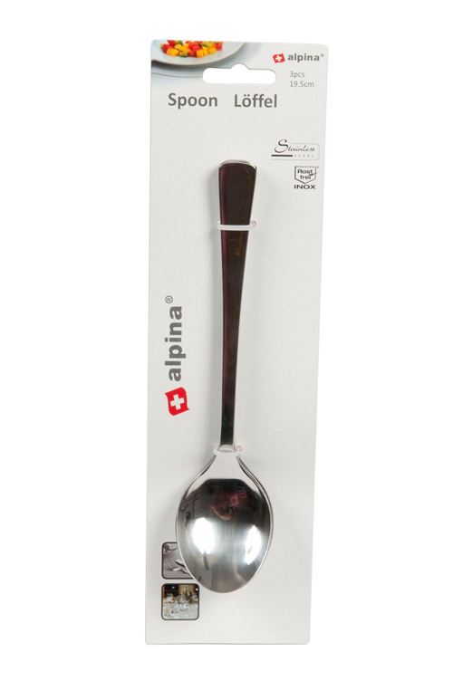 Cuillères 3 pièces 19.5cm 2.5mm