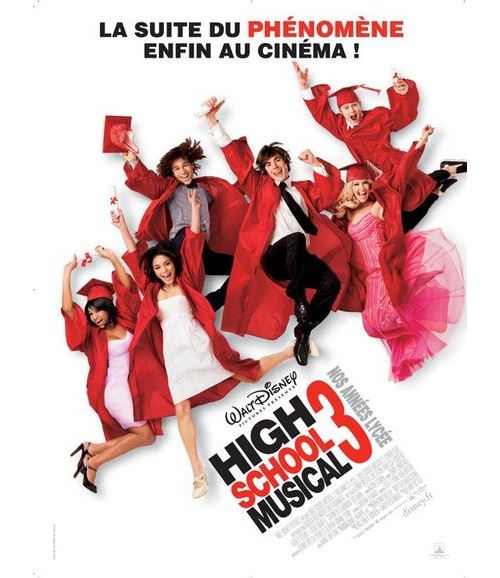 High School Musical 3 AFFICHE CINEMA ORIGINALE