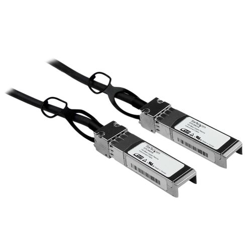 StarTech.com Cisco Compatible C?ble r?seau passif QSFP+ 40 GbE ? connexion directe twinax en cuivre - Cordon QSFP+ Infiniband 56 Gb/s - câble à attache directe - 1 m