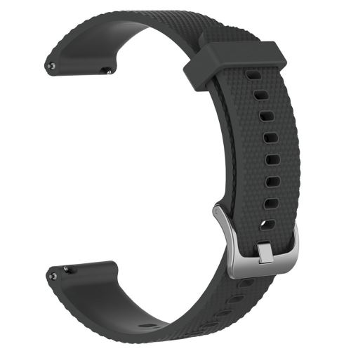 Bracelet de montre Compatible avec Garmin Forerunner 245 / 245M, gel de silice - gris