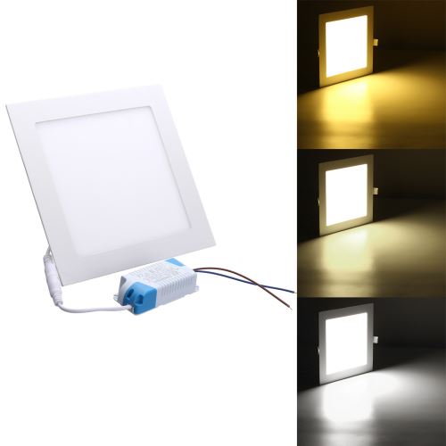 15W Carré spot encastrable downlight plafonnier led 12w Blanc Froid