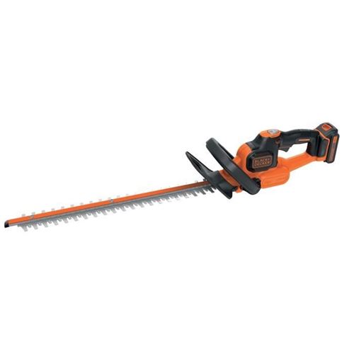 Black+Decker Taille-Haies Électrique Sans Fil + Batterie 2Ah + Chargeur - Black&Decker - Gtc18452pc-Qw - 18V -Lame 45Cm - Image 1