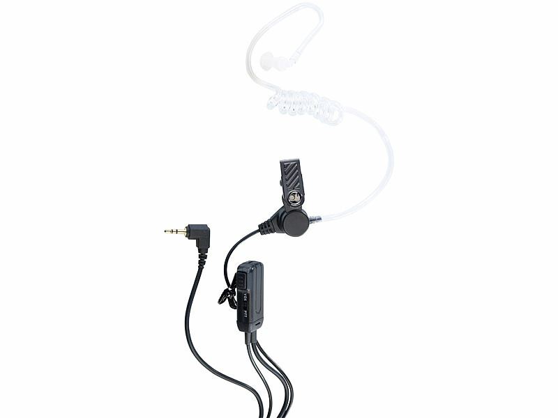 Mini Oreillettes Bluetooth émetteur 110dB - Autonomie 15h - Pour Talkie-walkie - Neuf