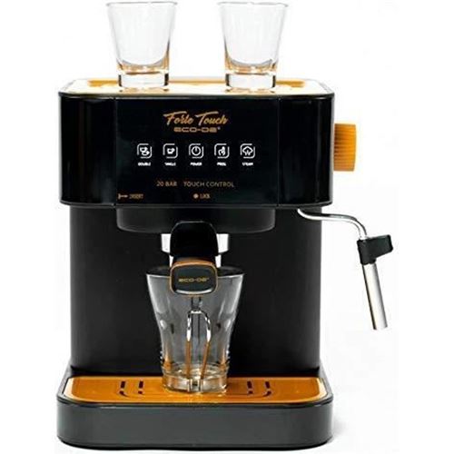  Espresso forte touch eco-420 1.6 litres 100 mps acier inoxydable noir