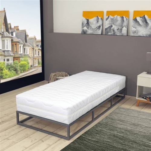 Vidaxl - Matelas 140 x 200 cm 7 zones Ressort ensach&eacute; 20 cm H2 n/a