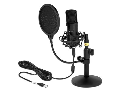Non Communiqué Delock Set De Microphone Condensateur Usb
