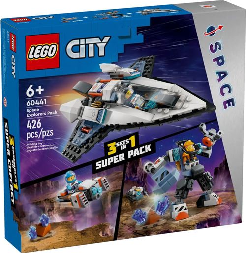 LEGO® City 60441 Pack Les explorateurs de l’espace