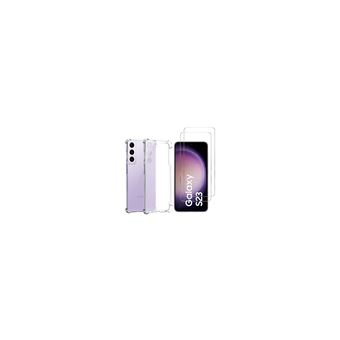 Coque antichoc pour Samsung Galaxy S23 et 2 Verres Trempé Film Protection Ecran Phonillico® - 1