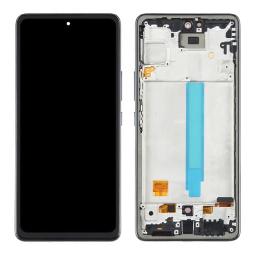 Ecran OLED sur châssis noir de remplacement pour Samsung Galaxy A53 5G (SM-A536B)