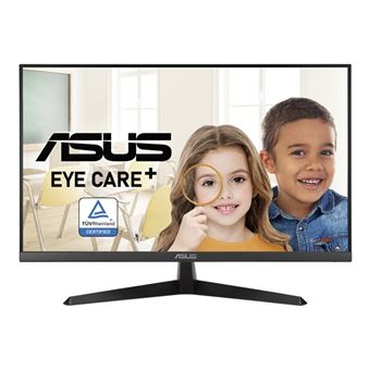 ASUS Eye Care VY27UQ - Écran LED - 27" - 3840 x 2160 4K UHD (2160p) @ 60 Hz - IPS - 350 cd/m² - 1000:1 - HDR10 - 5 ms - 2xHDMI, DisplayPort - haut-parleurs - noir